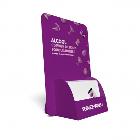 Présentoir pour réglettes. Disposez vos supports avec originalité !