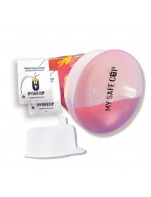 MY SAFE CUP Protection de verre anti-drogue - Silicone format biberon