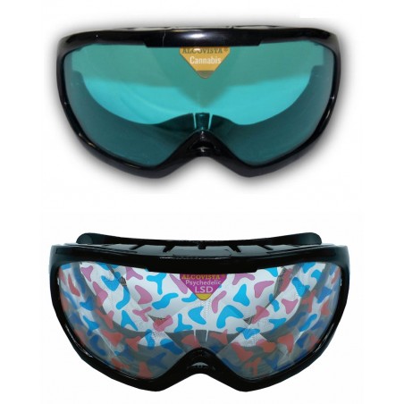 2 paires de lunettes ALCOOL, DROGUES ou FATIGUE. Au choix