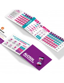 Zéro-cinq® Élimination. Réglette 3 volets format poche