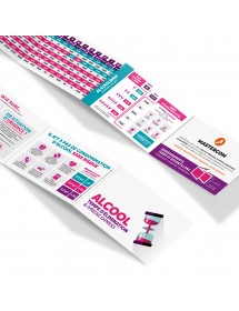 Zéro-cinq® Élimination & Ivresse Express. Réglette 4 volets format poche