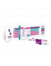 Réglettes et maxi réglette ALCOOL ÉLIMINATION