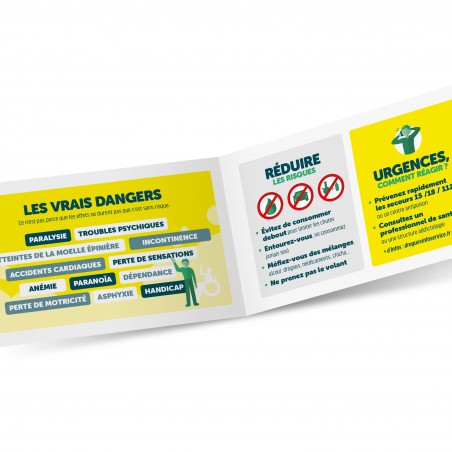 Mémo 4 volets PROTOXYDE D'AZOTE. Nouveauté 2025