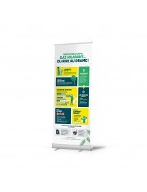 Roll Up PROTOXYDE D'AZOTE - version neutre sans logo