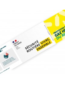 PERSONNALISABLE avec logo, message, coordonnées