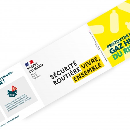 PERSONNALISABLE avec logo, message, coordonnées