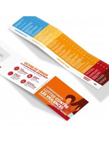 Dépliant VIOLENCES SEXISTES ET SEXUELLES AU TRAVAIL