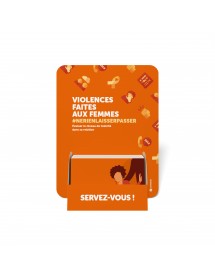 Idéal pour disposer une vingtaine de Préventomètre de manière attrayante et en toute accessibilité