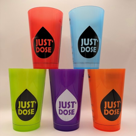 Lot de 10 GOBELETS JUST DOSE