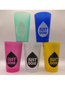 Lot de 10 GOBELETS JUST DOSE