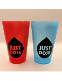 Lot de 10 GOBELETS JUST DOSE