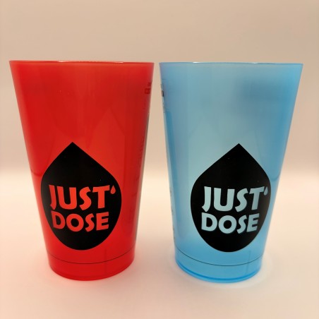 Lot de 10 GOBELETS JUST DOSE