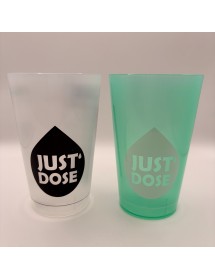 Lot de 10 GOBELETS JUST DOSE