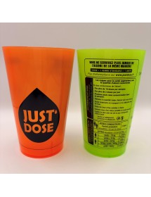 Lot de 10 GOBELETS JUST DOSE