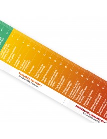 Le Violentomètre. Dépliant 3 volets format poche