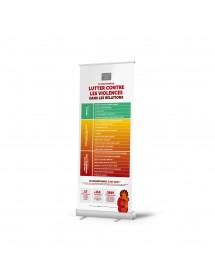 Roll-up Violentomètre Mastercom | Personnalisable