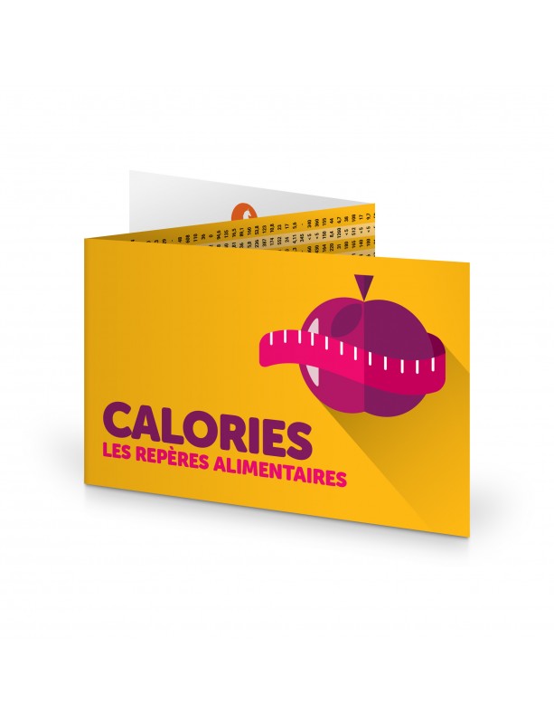 Caloritest®. Réglette 3 volets format poche