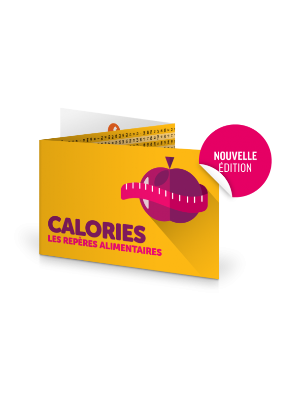 Caloritest®. Réglette 3 volets format poche